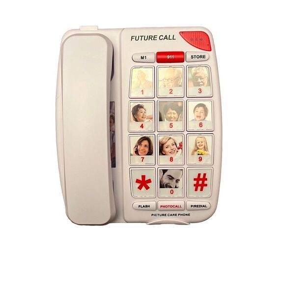 Future Call FC-1007 Amplified‎ Picture Phone New - Picture 1 of 4